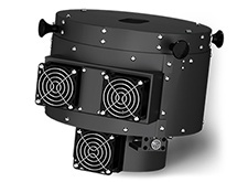High temperature rotary chamber for tribometer high temperature mechanical and surface testing