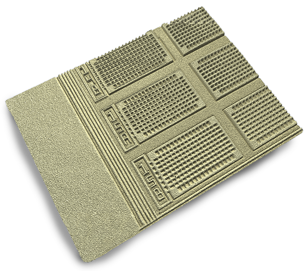 PCB 3D image profile by Rtec Instruments optical microscope up-3000