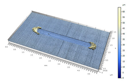 electrical-connector-surface-3D-fretting-data-analysis-1 electrical connector fretting wear 3D data image