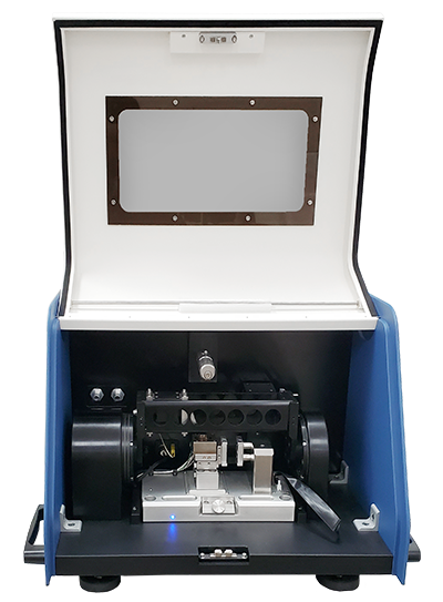 Rtec-Instruments-HFRR-High-Frequency-Reciprocating-Rig-FFT-M-for-lubricity-tests-T High Frequency Reciprocating Rig HFRR bench top from Rtec Instruments model FFT-M for lubricity tests and more